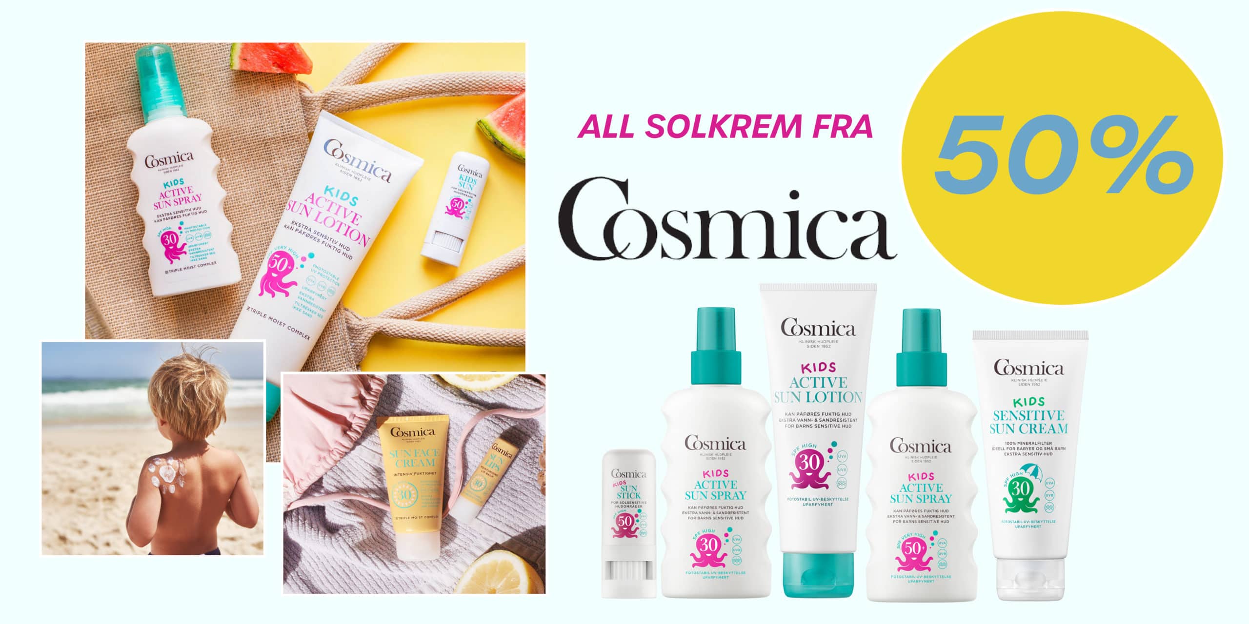 Cosmica barnesolkrem