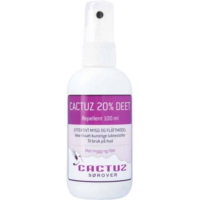 Cactuz 20% Deet mot mygg/flått 100 ml